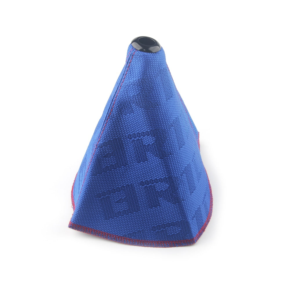 JDM Style Bride Canvas Universal Shift Lever Knob Boot Cover Racing Shift Knob Collars