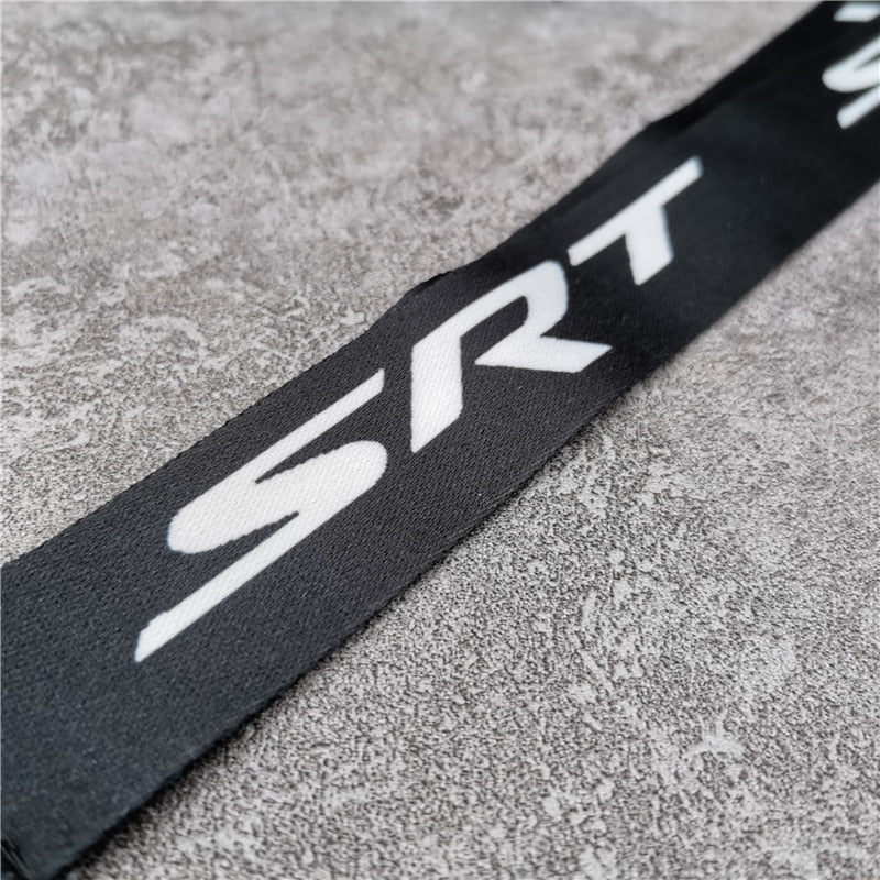 SRT Dodge Logo Car Auto Key Lanyard Cell Phone Auto Keychain Neck Straps Lanyard ID Badges Card Hanging Rope Anti-lost