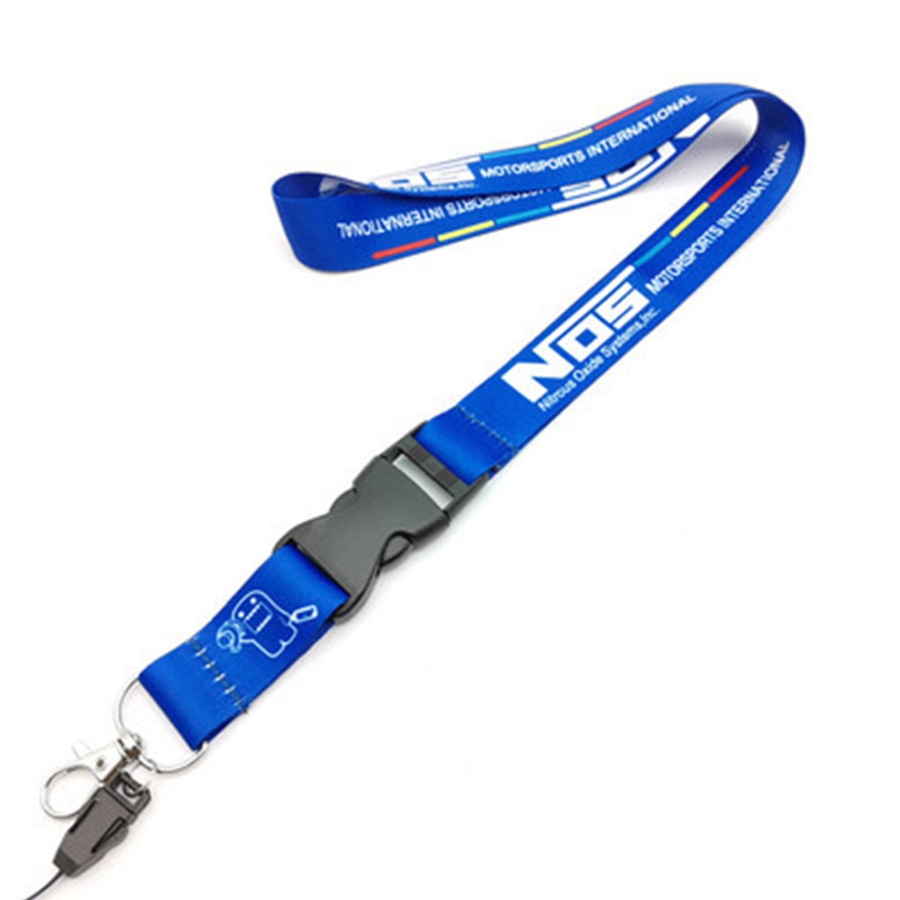 NOS Car Neck Straps Lanyard ID Holders Phone Keychain Keyring Lanyard For NOS Auto Vehicle Accessorie Anti-lost
