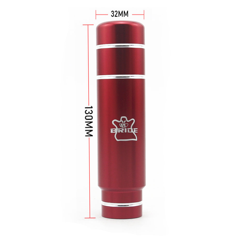 Bride Style Universal Car Burnt Blue Burned Blue 13cm Aluminum Gear Shift Knob Shifter Lever Head