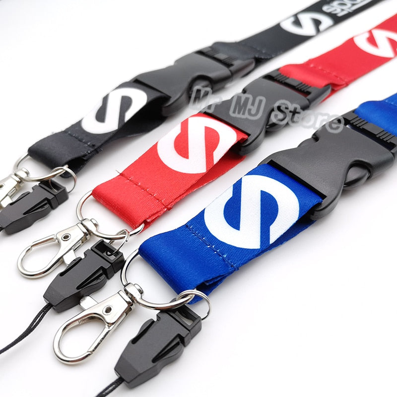 Sparco Nylon Lanyard Keychain For Sparco Auto Keyring