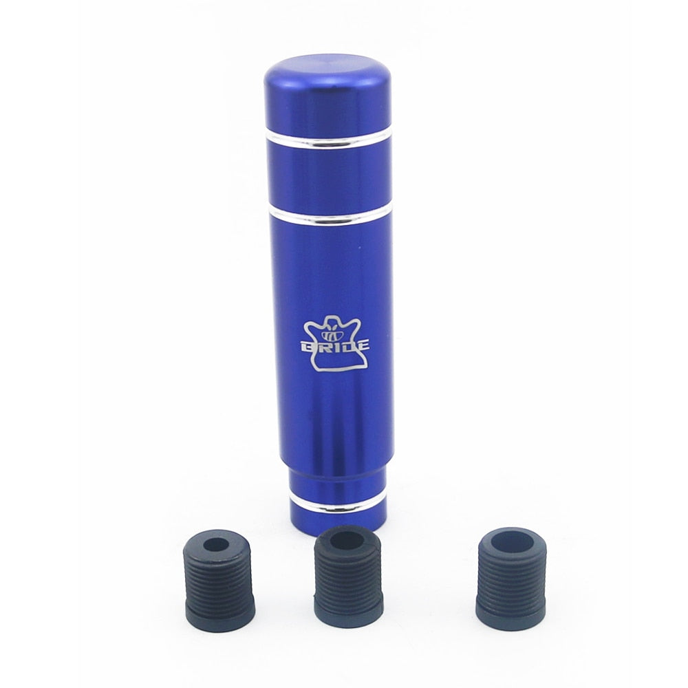 Bride Style Universal Car Burnt Blue Burned Blue 13cm Aluminum Gear Shift Knob Shifter Lever Head