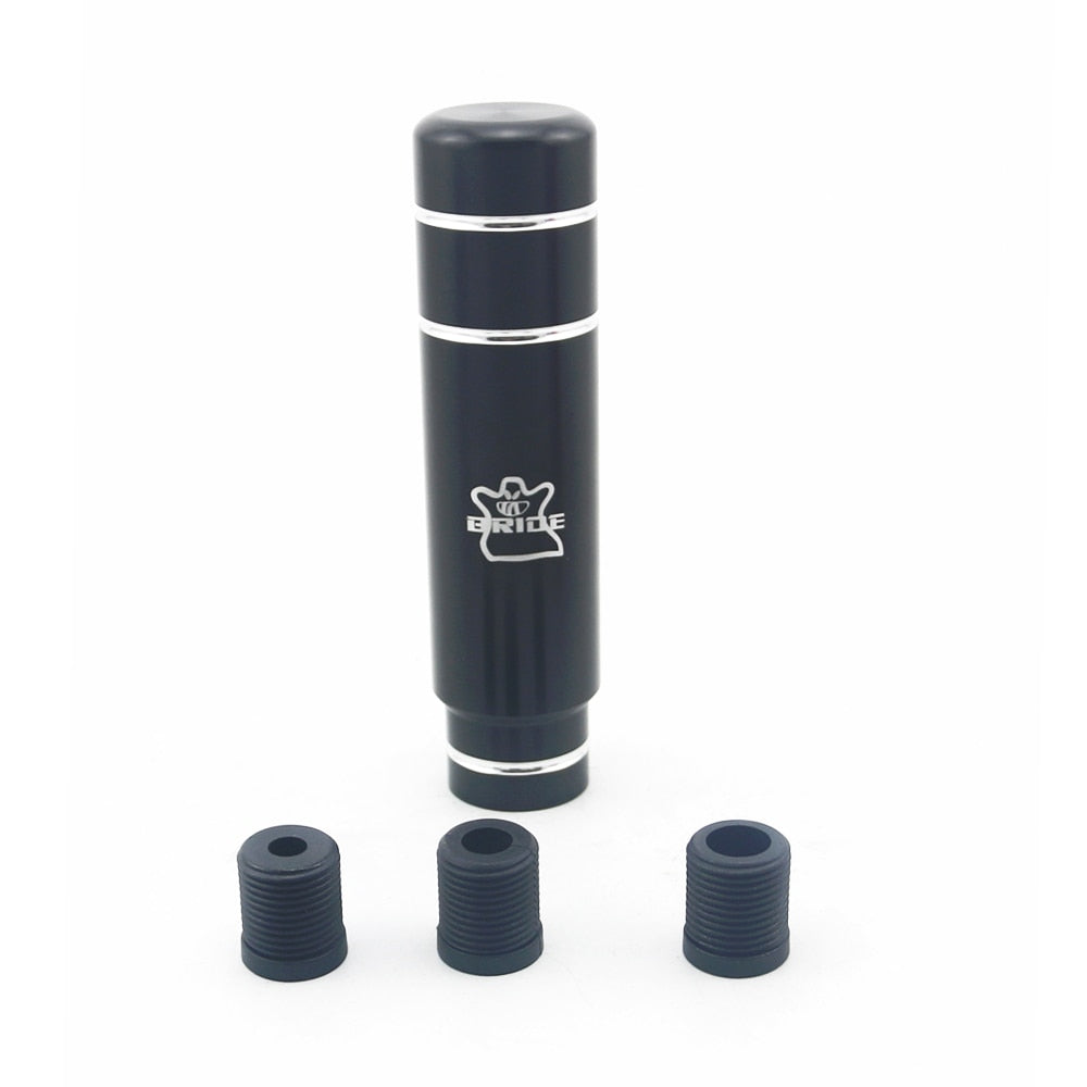 Bride Style Universal Car Burnt Blue Burned Blue 13cm Aluminum Gear Shift Knob Shifter Lever Head