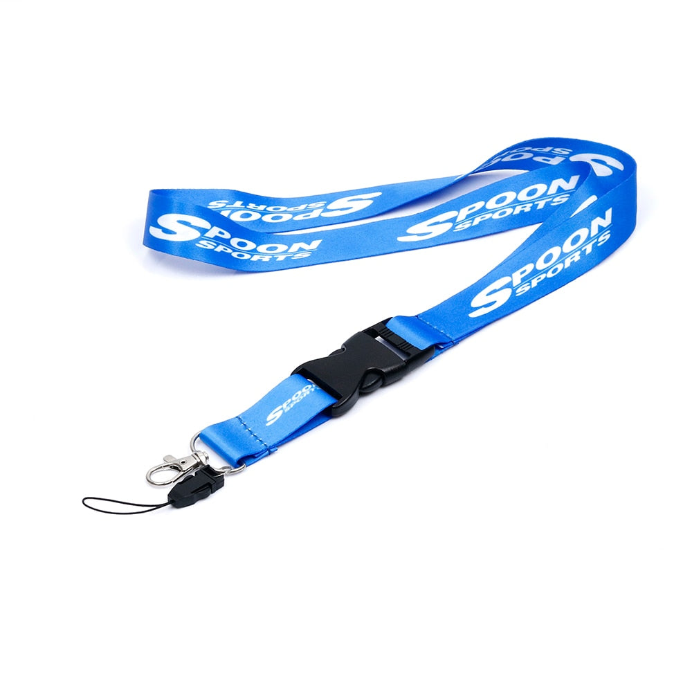 JDM Lanyard Keychain Neck Strap Quick Release Key Chain 2 Sided