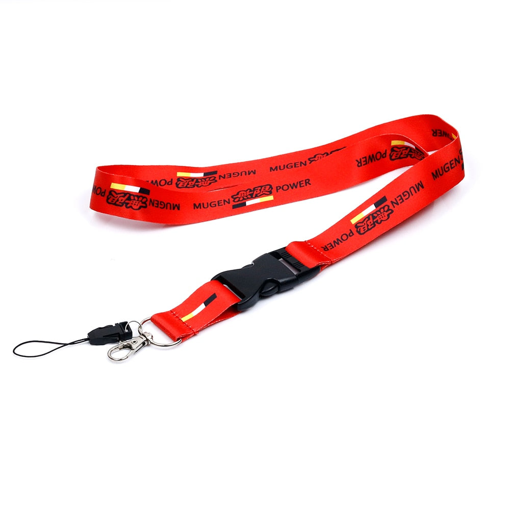 JDM Lanyard Keychain Neck Strap Quick Release Key Chain 2 Sided