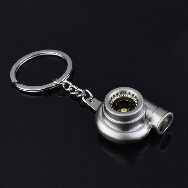Car Speed Turbo Keychains for Man Manual Transmission Lever Metal Gear Head Key Ring Car Refitting Creative Charms Keychain