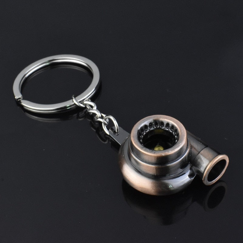 Car Speed Turbo Keychains for Man Manual Transmission Lever Metal Gear Head Key Ring Car Refitting Creative Charms Keychain