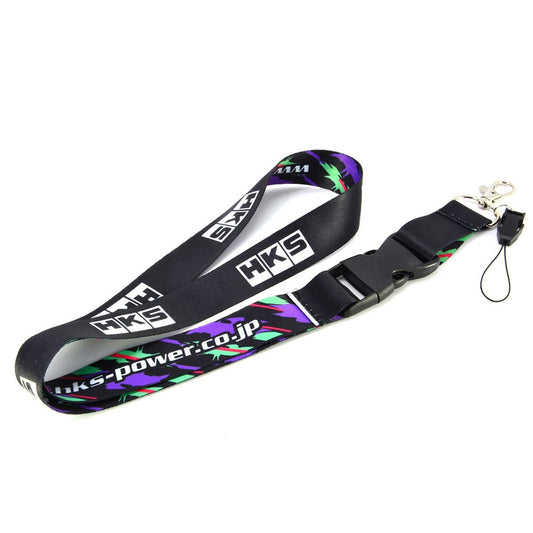 JDM Lanyard Keychain Neck Strap Quick Release Key Chain 2 Sided