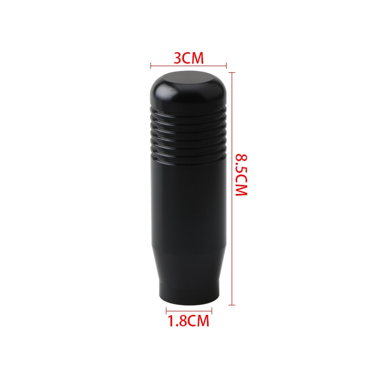Stylish Universal Car Aluminum Manual Gear Shift Knob Stick Manual Transmission Gearstick Lever Shifter Knob 8.5CM