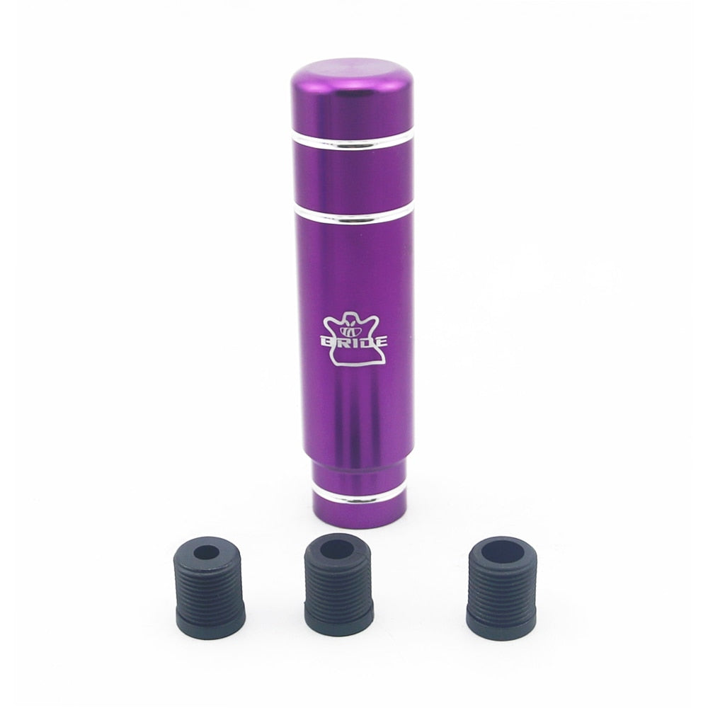 Bride Style Universal Car Burnt Blue Burned Blue 13cm Aluminum Gear Shift Knob Shifter Lever Head